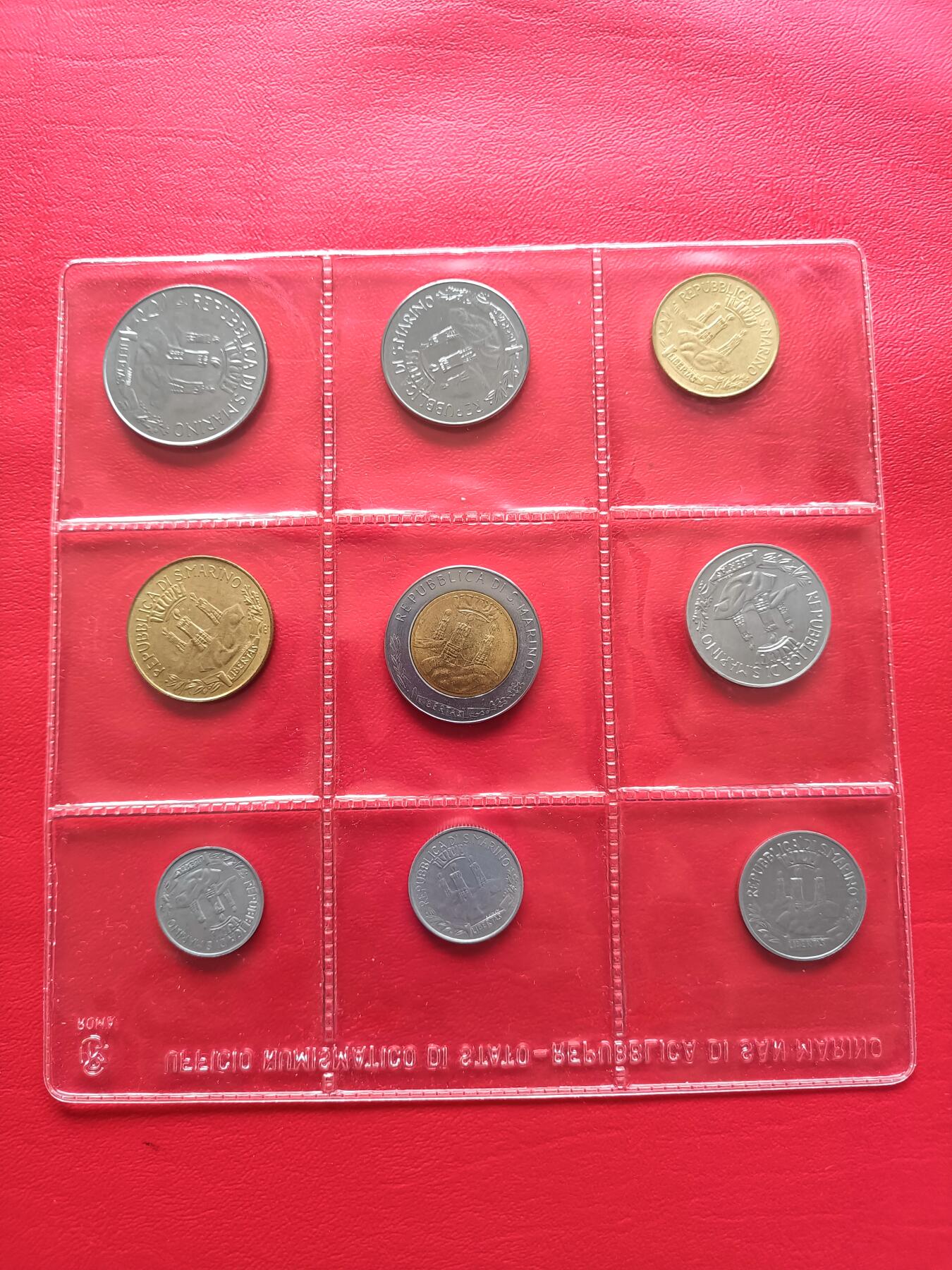 【云涧收藏】第七十七场 圣马力诺1982年原封套币