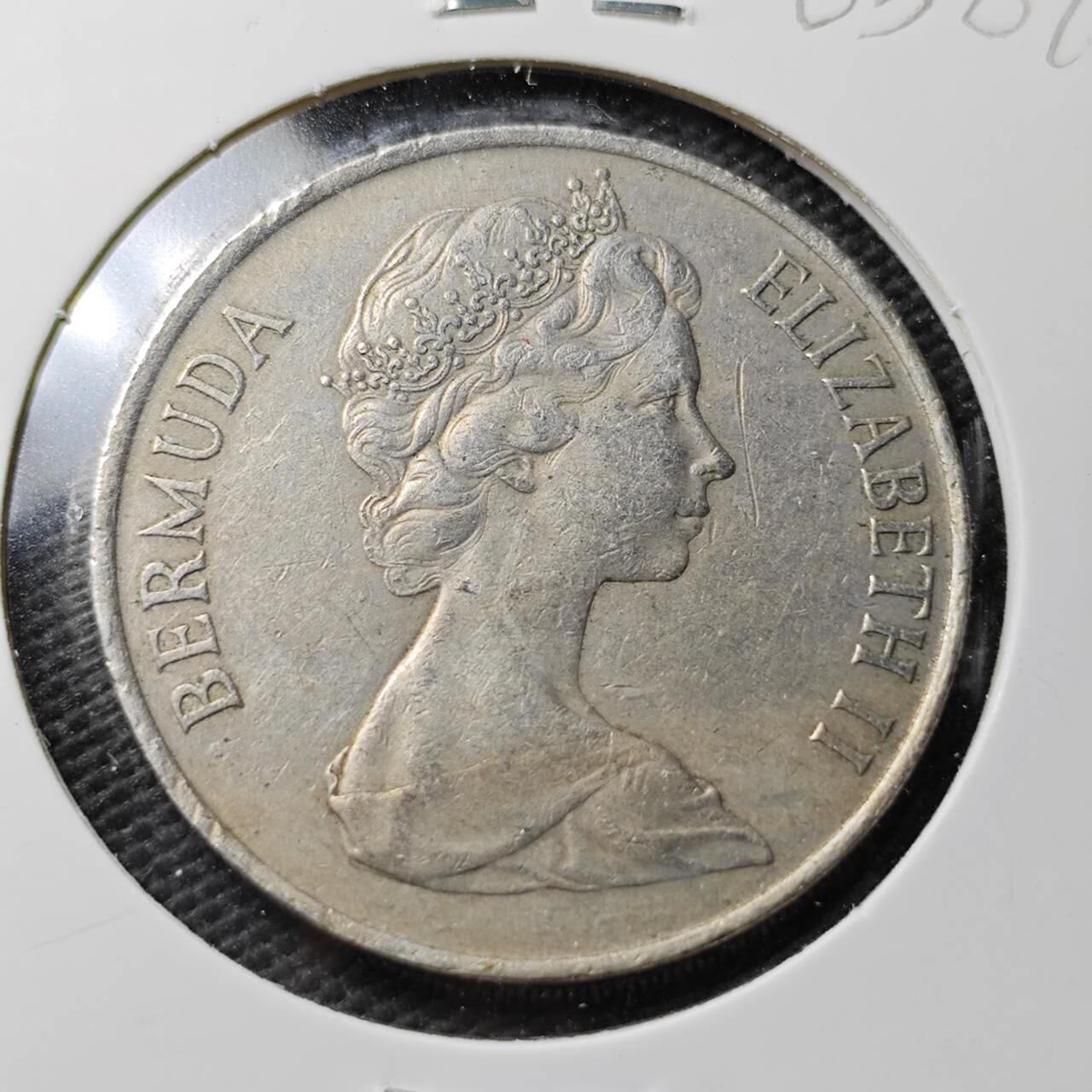 KK钱币收藏小铺  第365场  2月预留时间 周末发货  1970百慕大50分