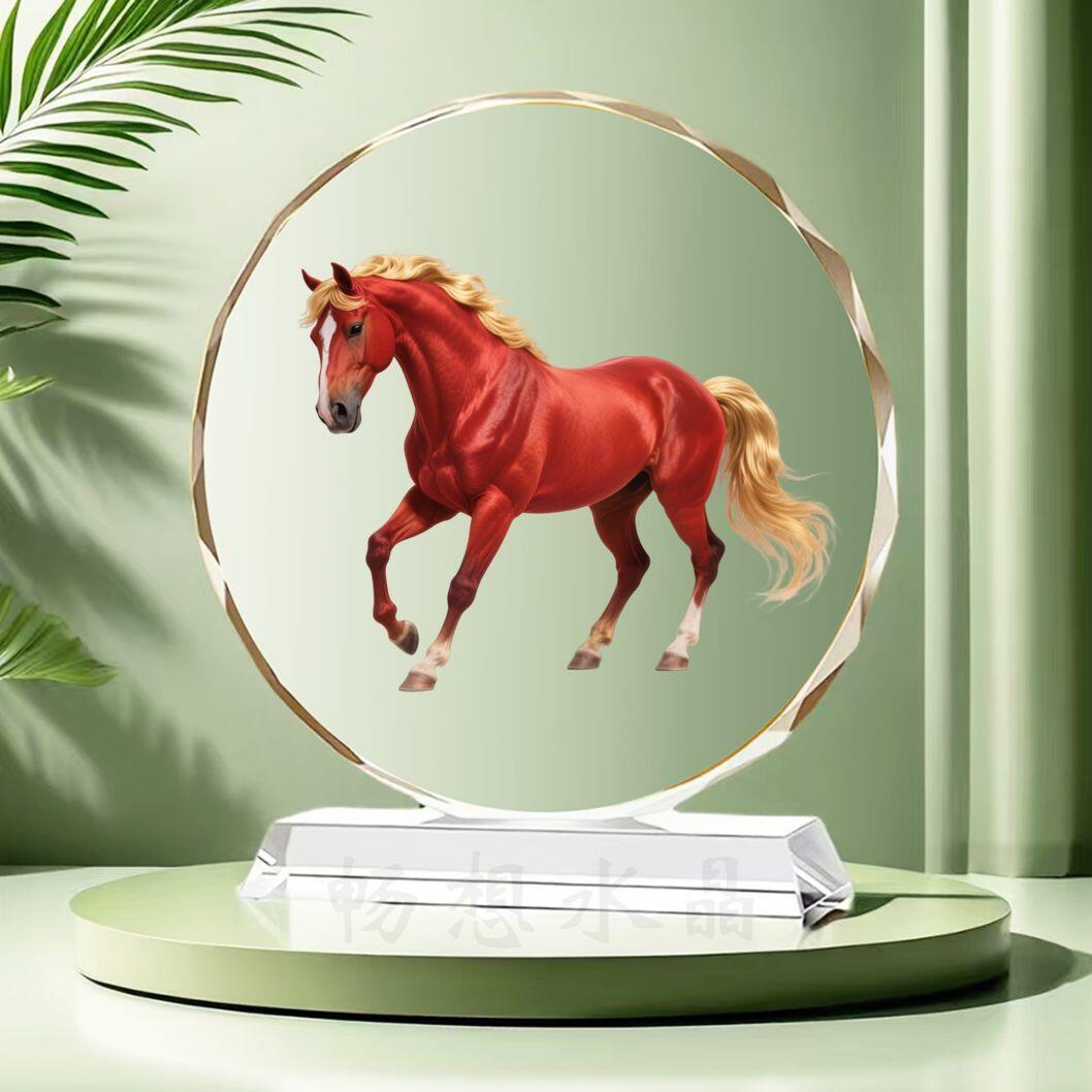 同乐钱币， 水晶招财福禄寿喜轻奢家用客厅店铺办公室供奉公司开业中国风摆件