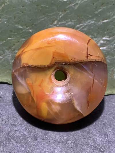 北漂战国红玛瑙通货平安扣一个！ - 北漂战国红玛瑙通货平安扣一个！