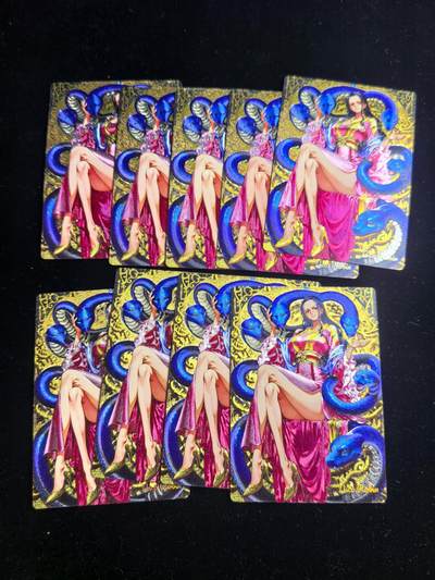 无佣金 不寄存  卡牌设有底价 拒绝小号抬价 大家放心拍 所有拍品部分套有卡膜 部分卡牌多宫 自制卡牌 不包厂瑕 放大镜 品控 勿拍 流拍商品会循环 感谢大家支持 留个关注 不定时上新 谢谢 - 奇点卡牌 海贼 9宫 粗闪