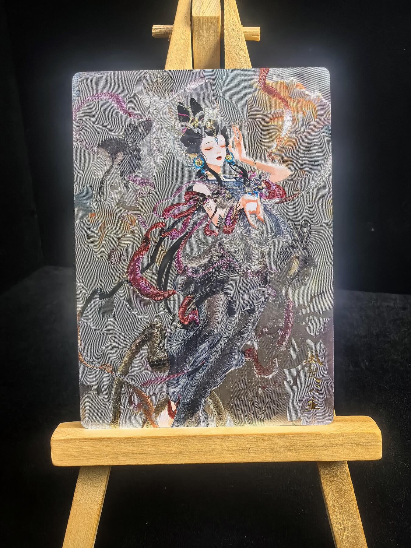 无佣金 不寄存  卡牌设有底价 拒绝小号抬价 大家放心拍 所有拍品部分套有卡膜 部分卡牌多宫 自制卡牌 不包厂瑕 放大镜 品控 勿拍 流拍商品会循环 感谢大家支持 留个关注 不定时上新 谢谢 奇点卡牌 风曳公主 