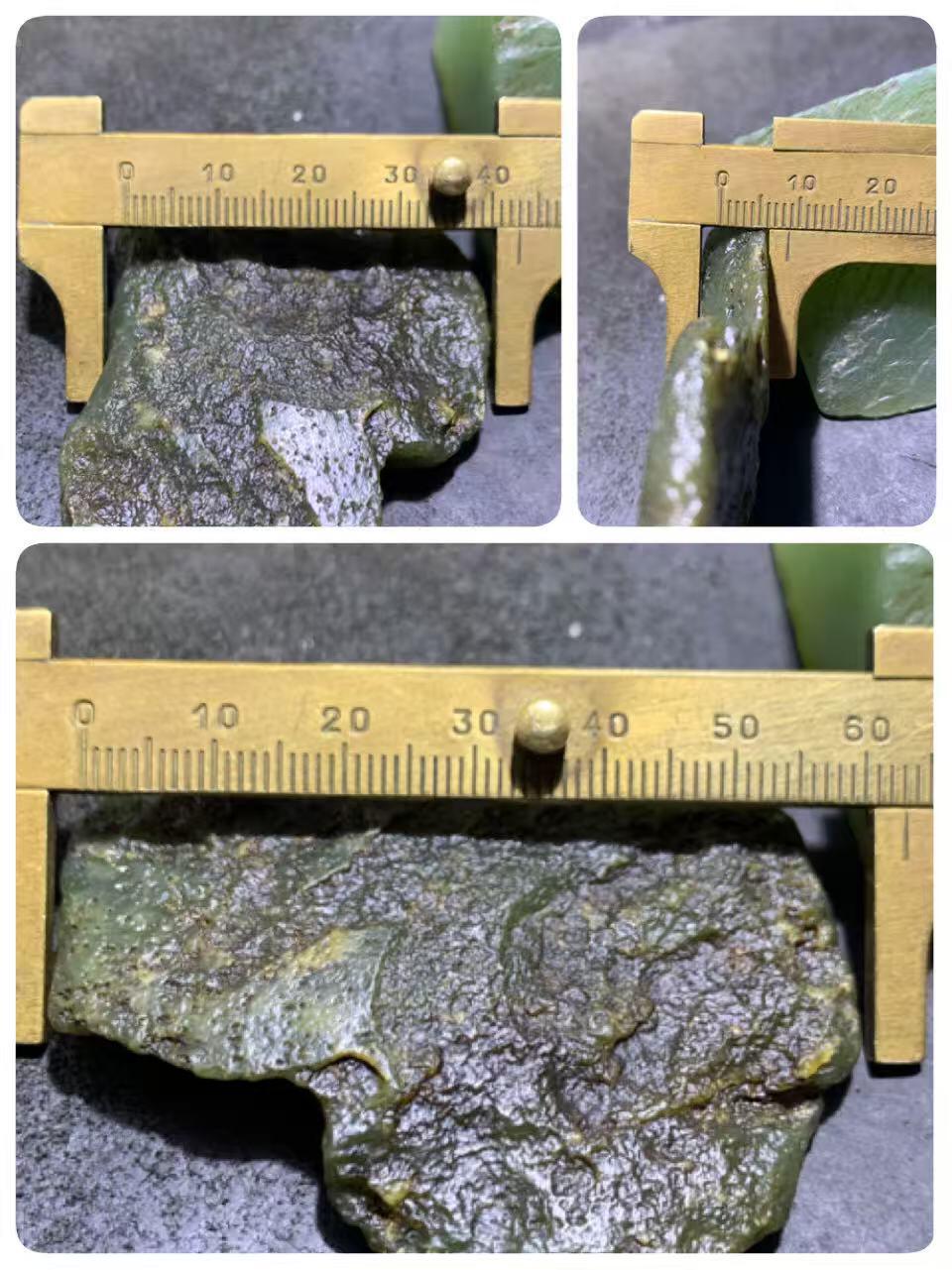 新疆戈壁风化纹和田玉青玉原石一颗，