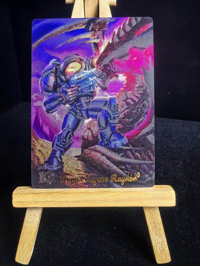 无佣金 不寄存  卡牌设有底价 拒绝小号抬价 大家放心拍 所有拍品部分套有卡膜 部分卡牌多宫 自制卡牌 不包厂瑕 放大镜 品控 勿拍 流拍商品会循环 感谢大家支持 留个关注 不定时上新 谢谢 - 奇点卡牌 限编 星际争霸粗闪07/10限编