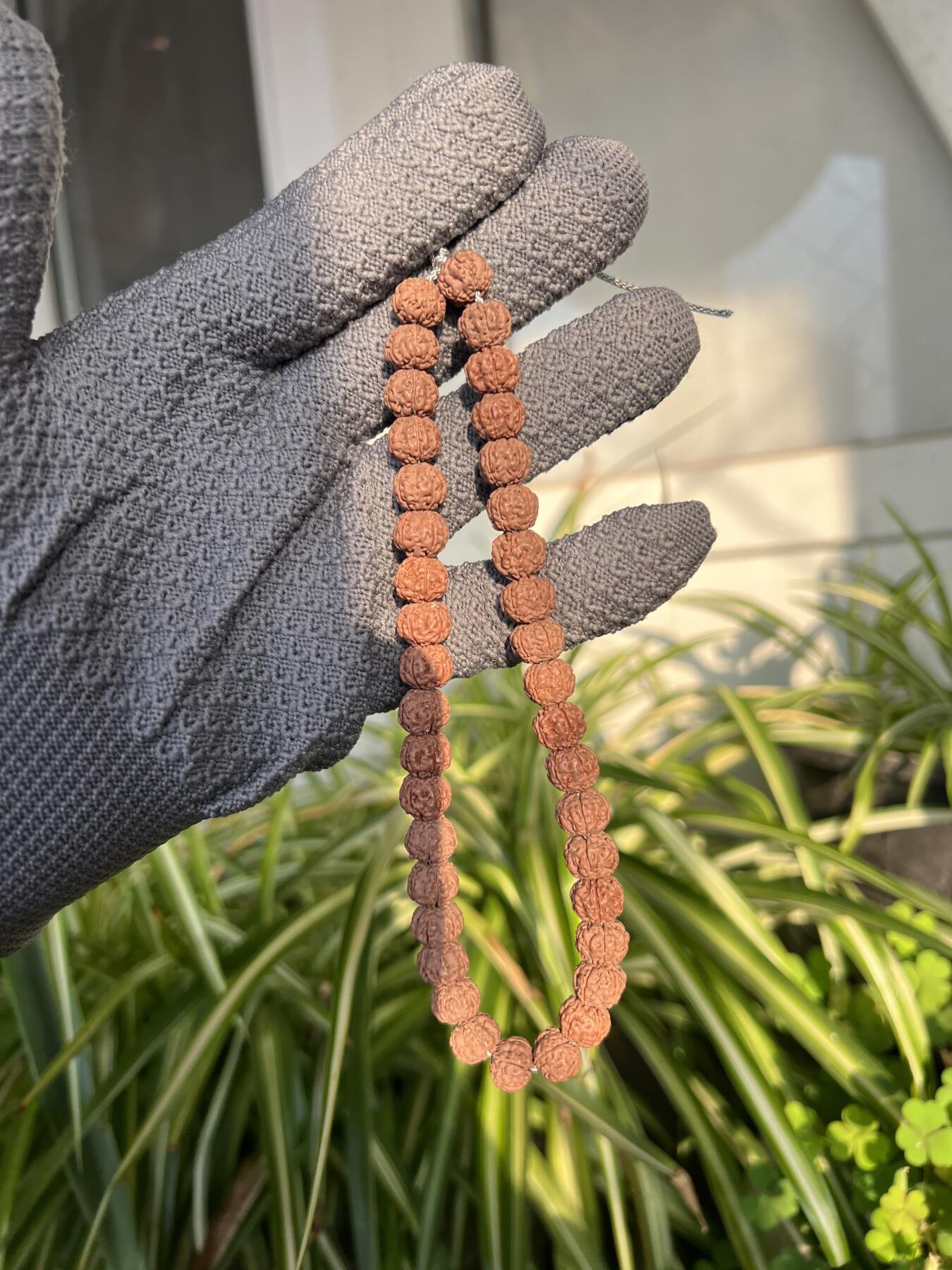 零元拍：NO.11 原生态矮桩平细金刚菩提手持，10/8.5 左右