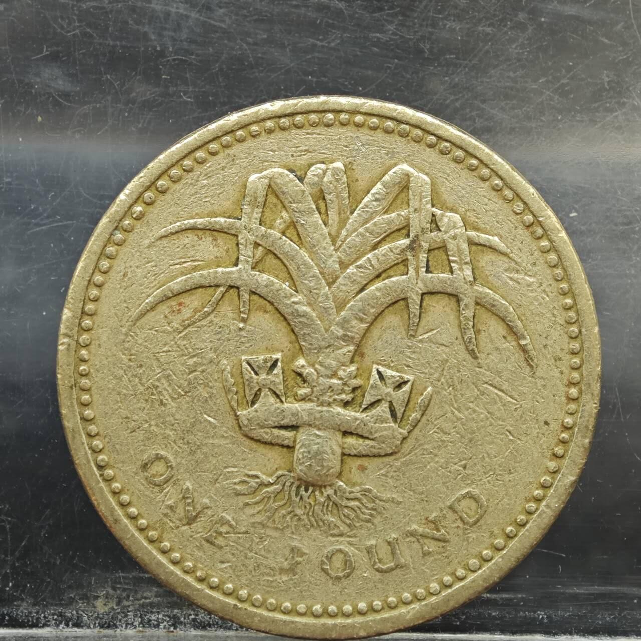 【淘币小摊】实时拍第七百八十九拍   散币场   满百包邮可预留二周 每周一统一发货   英国1985年一镑铜币