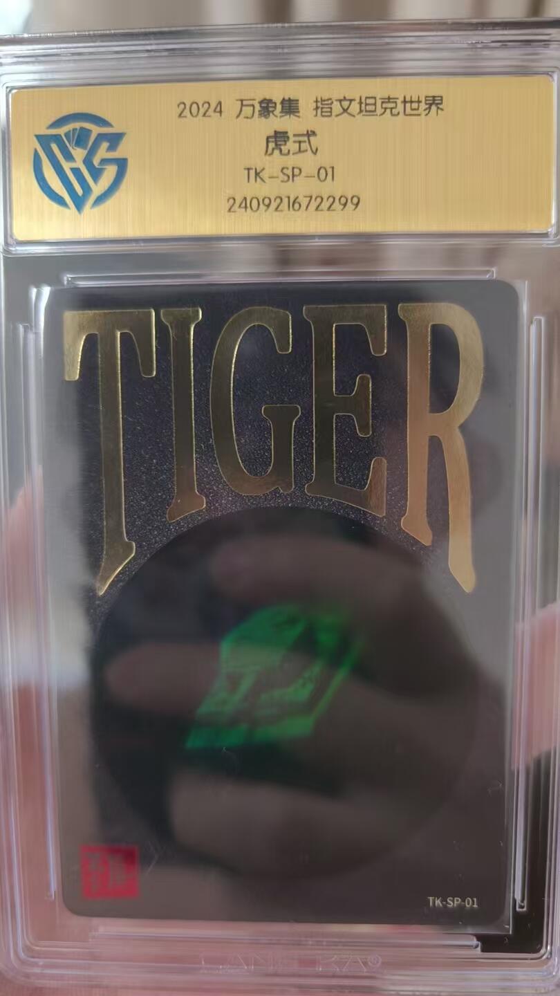 寸草不生拍卖会 第十三期 （ 持续收拍中） 2024 万象集 指文坦克世界虎式
TK-SP-01  裸眼3D 特别厉害