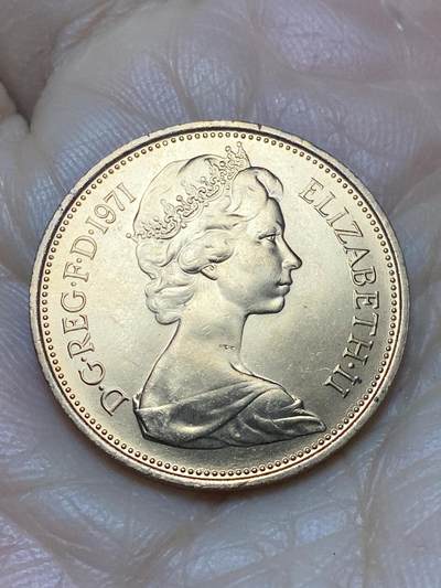 2025年第一百二十四场(总第一百五十场）外国好品散币(免佣金) - 全新英国🇬🇧1971年2新便士