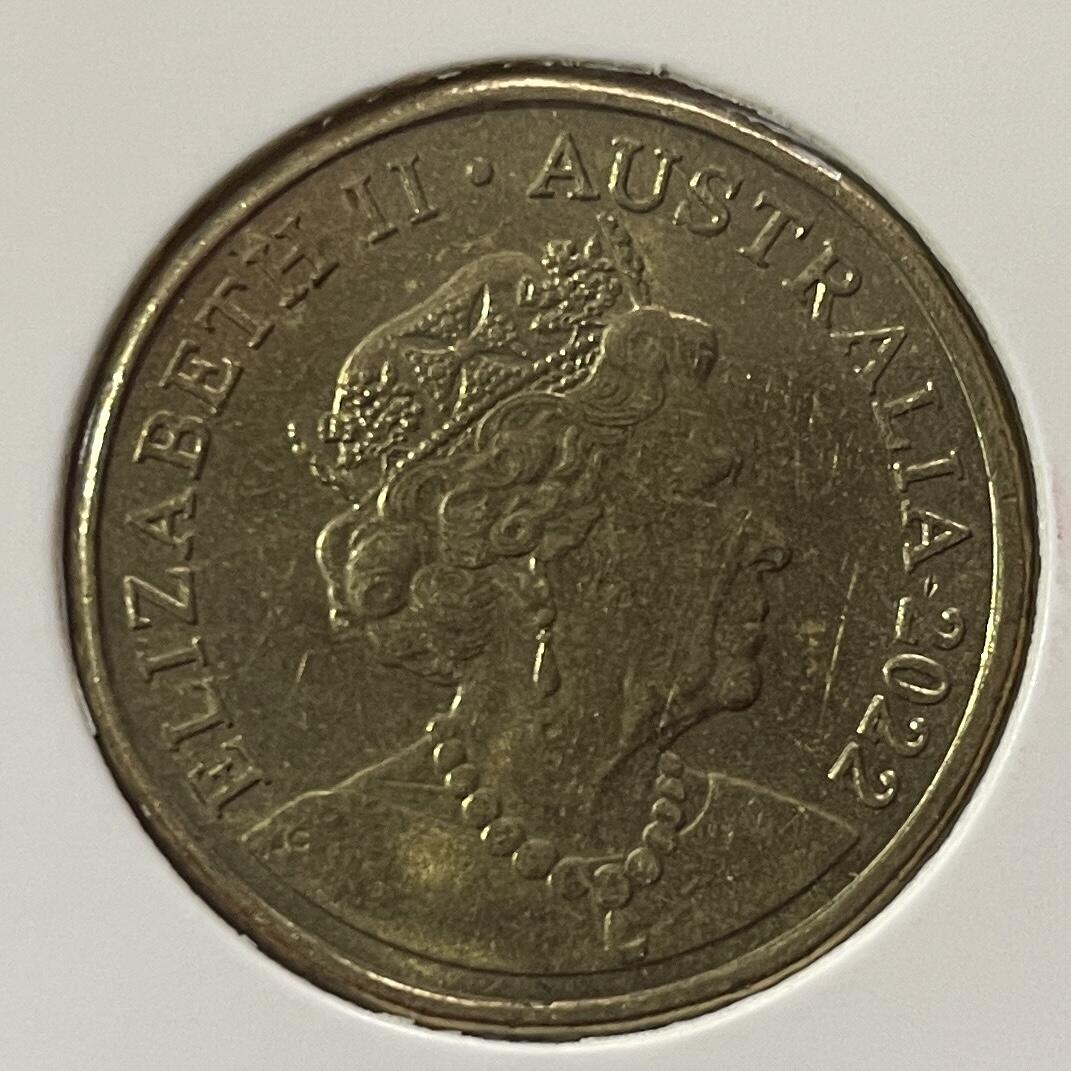 【澳大利亚硬币】限时专场（1澳元 ~4.6557人民币 ） 2022年恐龙1澳元纪念币一枚  【03】