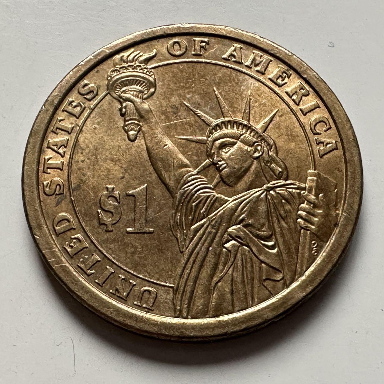 🌹外币初藏🌹🐯2025年第124场  每周二四六晚8️⃣点 接代拍 美国亚当斯¥1