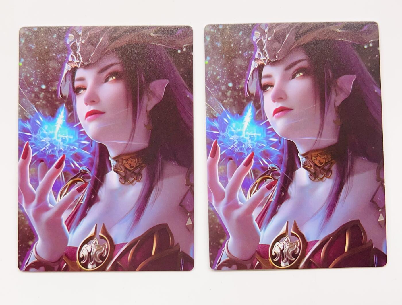 卡有江湖粉丝专场第二期 奇点卡牌  动漫卡 斗破苍穹 美杜莎 粗闪  2张