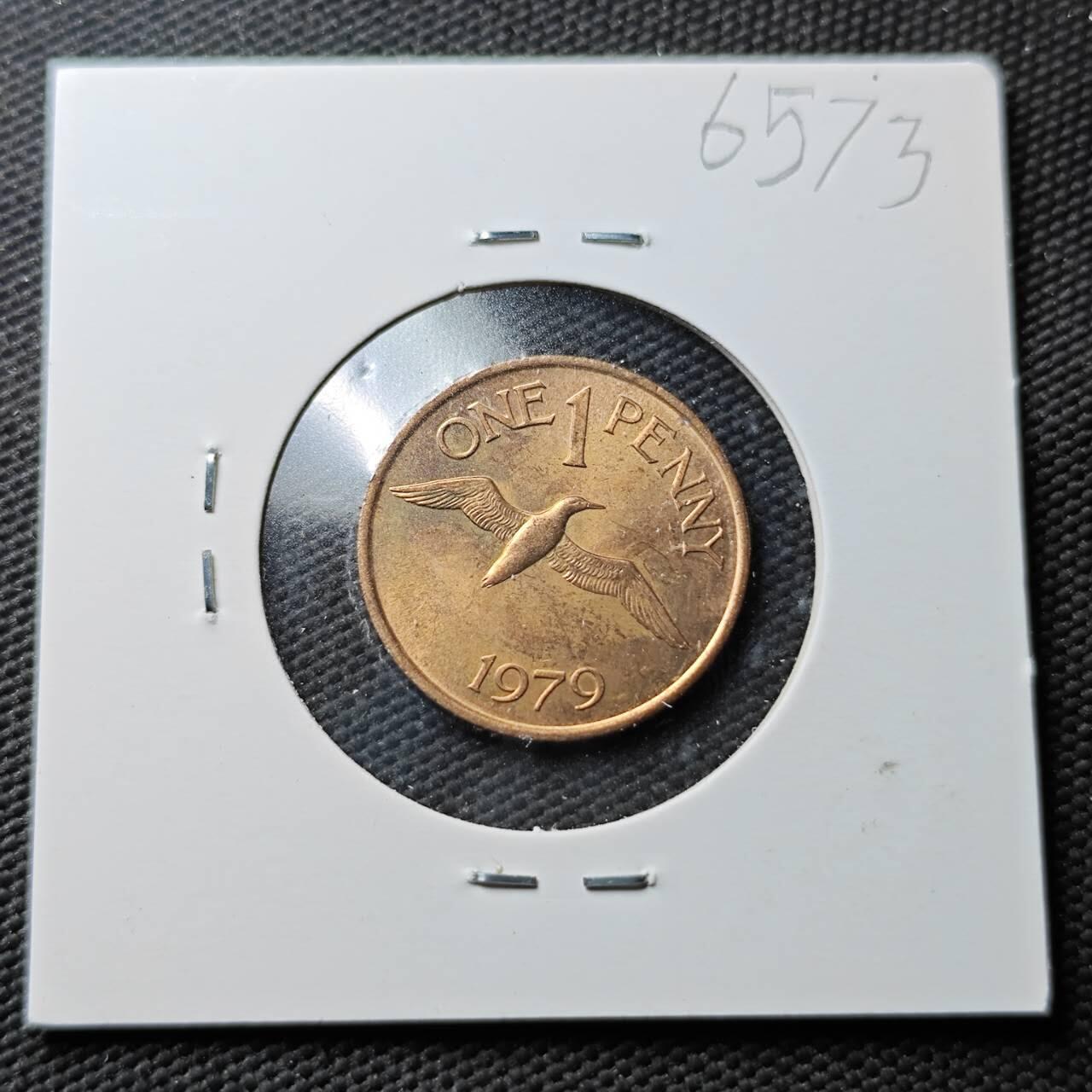 KK钱币收藏小铺  第365场  2月预留时间 周末发货  根西1便士 好品