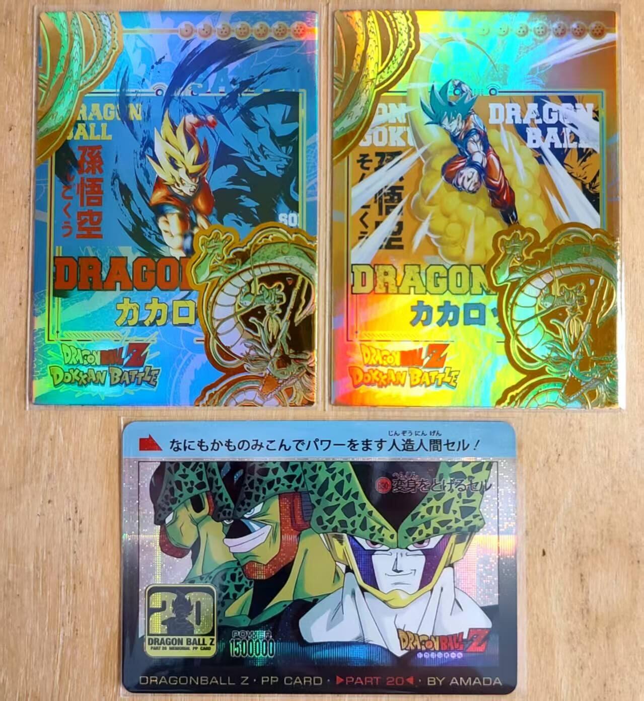 龙虎卡牌第六二场 百里霸场 （无佣金，周六结拍，欢迎送拍） 彩闪+纱布闪 龙珠系列3张