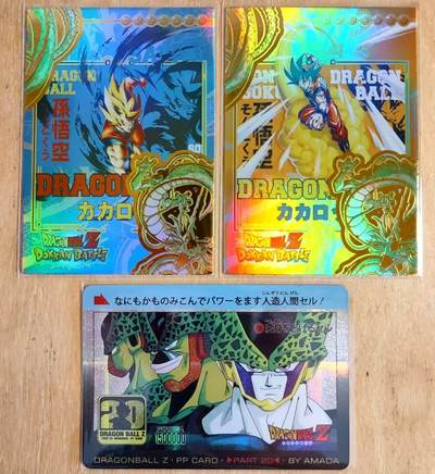 龙虎卡牌第六二场 百里霸场 （无佣金，周六结拍，欢迎送拍） - 彩闪+纱布闪 龙珠系列3张