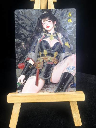 无佣金 不寄存  卡牌设有底价 拒绝小号抬价 大家放心拍 所有拍品部分套有卡膜 部分卡牌多宫 自制卡牌 不包厂瑕 放大镜 品控 勿拍 流拍商品会循环 感谢大家支持 留个关注 不定时上新 谢谢 - 奇点卡牌 庄姬粗闪