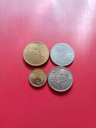 【云涧收藏】第七十七场 - 墨西哥1985年4枚，UNC