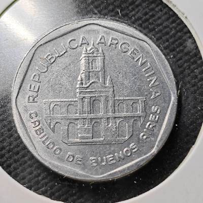 KK钱币收藏小铺  第365场  2月预留时间 周末发货 -  1989阿根廷1比索