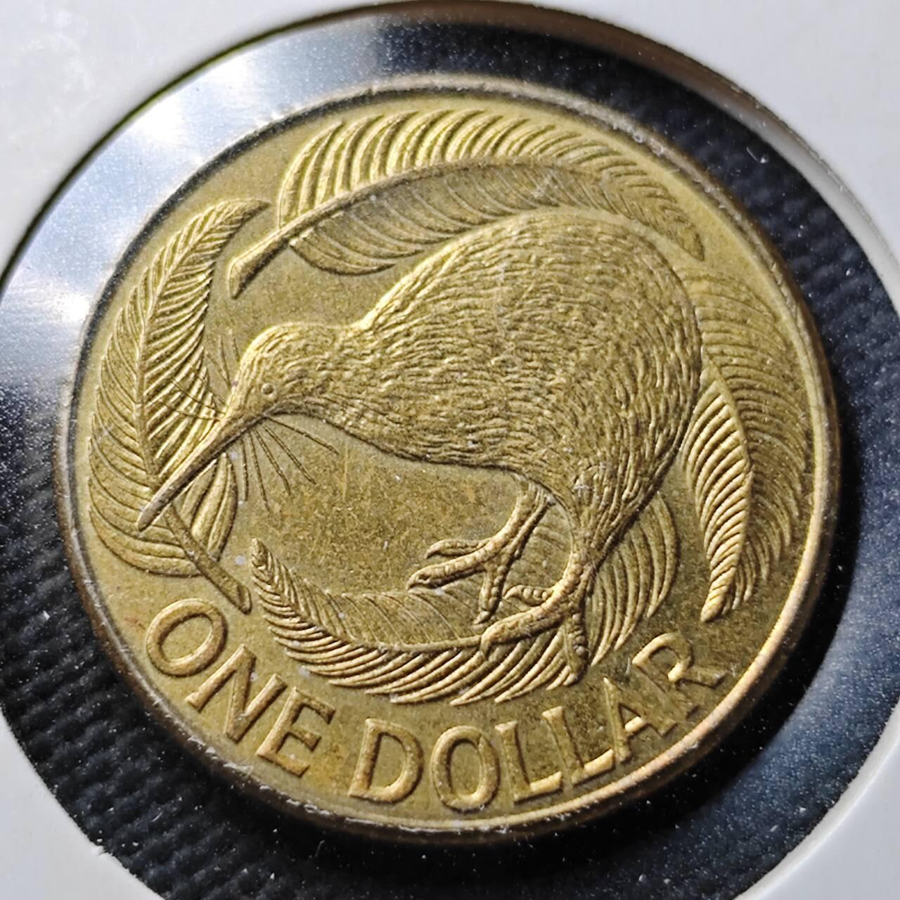 KK钱币收藏小铺  第365场  2月预留时间 周末发货  新西兰1元