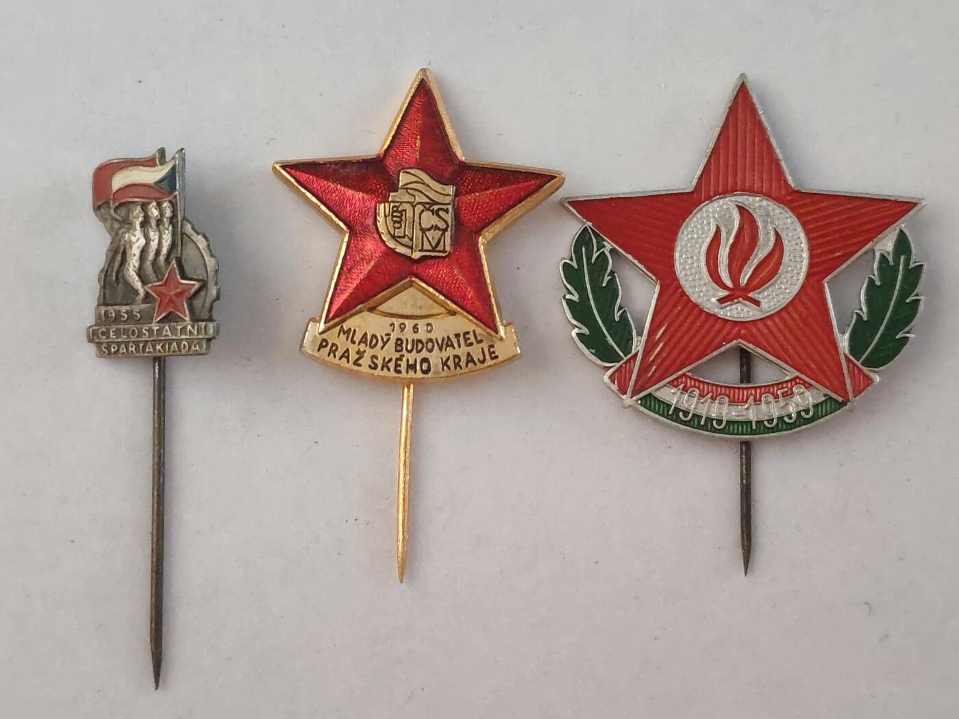 韵星假日拍卖第三十期 -- Rimey Holidays Auction 30 东欧插针一组 极早期捷克斯洛伐克共和国1955年版本 非常少见