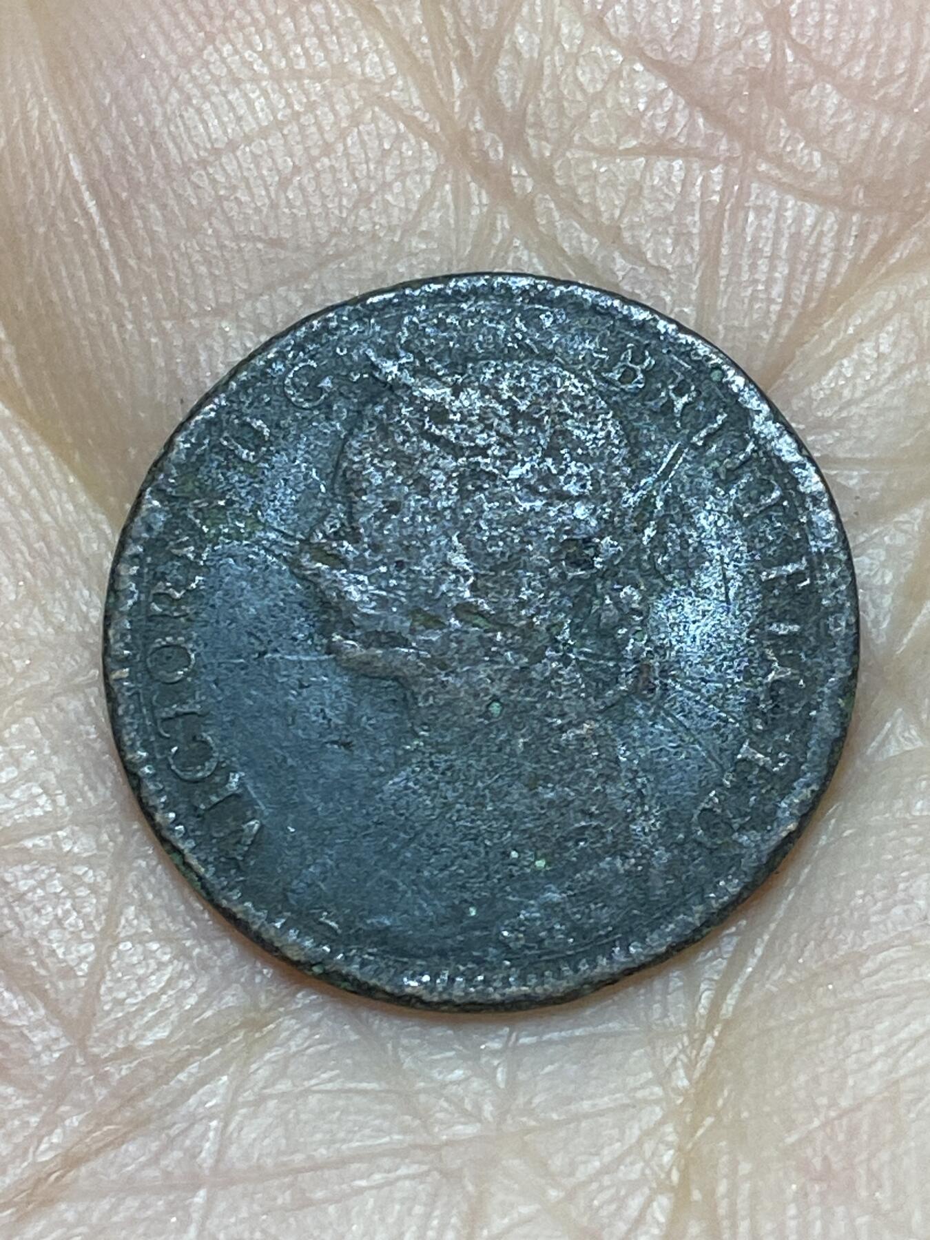 2025年第一百二十四场(总第一百五十场）外国好品散币(免佣金) 英国🇬🇧1894年1法新(维多利亚女王中年桂冠第三版)