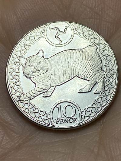 2025年第一百二十四场(总第一百五十场）外国好品散币(免佣金) - 全新–英属马恩岛🇮🇲2021年10便士