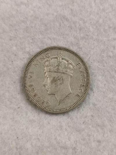 G&W世界散币，银币处理专场（第35场） - 英属斐济1937年1先令  银币