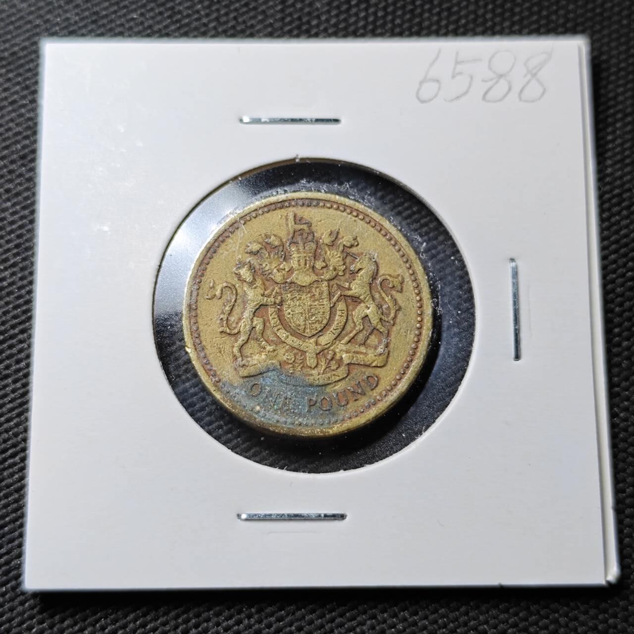 KK钱币收藏小铺  第365场  2月预留时间 周末发货  英国1镑