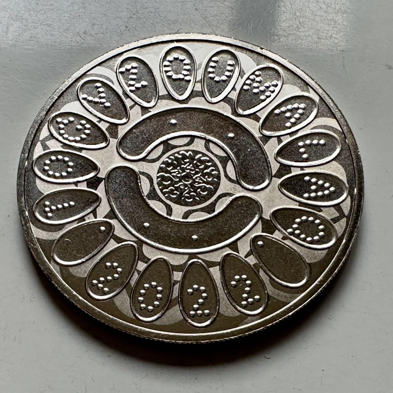 🌹外币初藏🌹🐯2025年第124场  每周二四六晚8️⃣点 接代拍 哈萨克斯坦2022年九颗石子游戏100坚戈纪念币 发行量2万枚 精制币