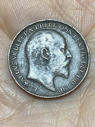 2025年第一百二十四场(总第一百五十场）外国好品散币(免佣金) - 英国🇬🇧1905年1法新(爱德华七世时期)