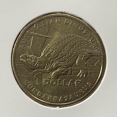 【澳大利亚硬币】限时专场（1澳元 ~4.6557人民币 ） - 2022年恐龙1澳元纪念币一枚  【03】