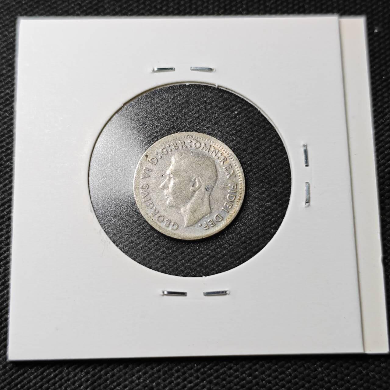 KK钱币收藏小铺  第365场  2月预留时间 周末发货  澳大利亚3便士银币