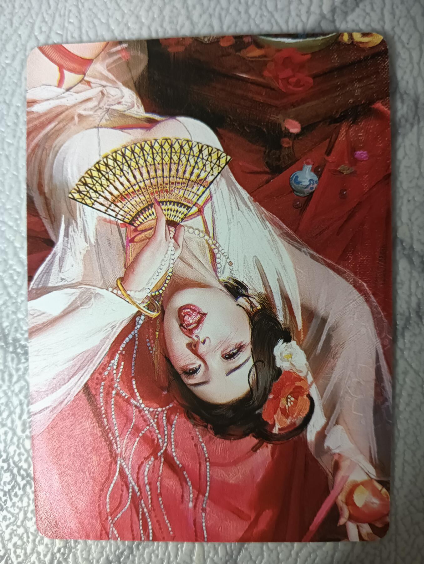 花开卡拍第46期（11月9号周日截拍，品控勿拍!!!拍品不寄存，运费5元，自制卡难免瑕疵，可能存在轻微撞角爆边等出厂瑕疵，品控介意勿拍！） 燎原卡牌 刷子人间传 李桂姐大头 稀有卡册赠卡