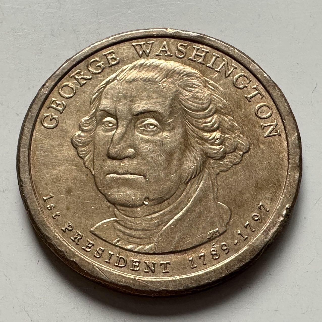 🌹外币初藏🌹🐯2025年第124场  每周二四六晚8️⃣点 接代拍 美国华盛顿¥1