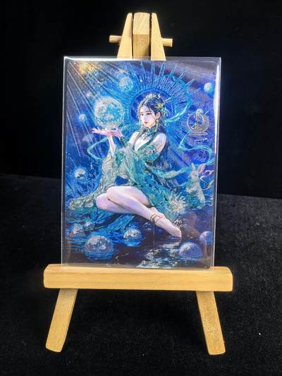 无佣金 不寄存  卡牌设有底价 拒绝小号抬价 大家放心拍 所有拍品部分套有卡膜 部分卡牌多宫 自制卡牌 不包厂瑕 放大镜 品控 勿拍 流拍商品会循环 感谢大家支持 留个关注 不定时上新 谢谢 - 奇点卡牌 宗Rich 玄灵谱 粗闪常曦