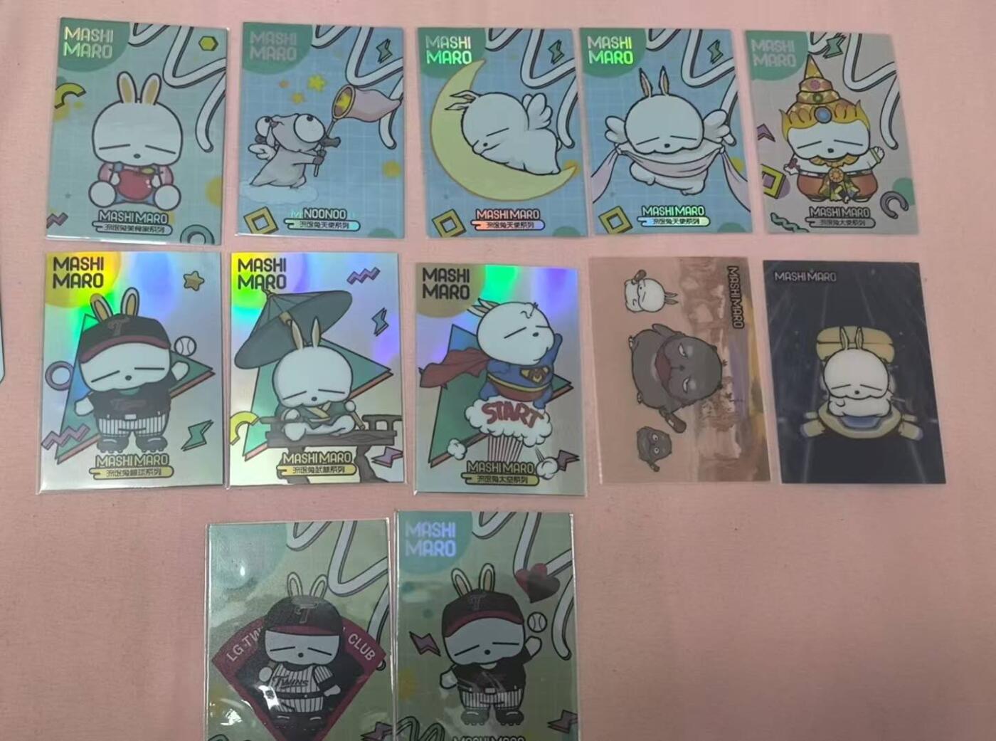 龙虎卡牌第六二场 百里霸场 （无佣金，周六结拍，欢迎送拍） 流氓兔卡12张不同