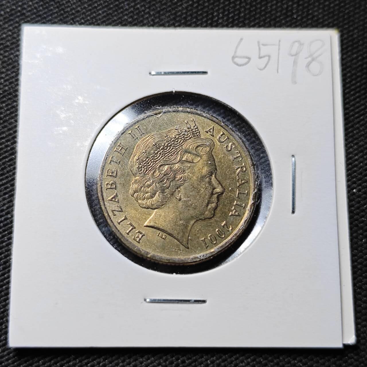 KK钱币收藏小铺  第365场  2月预留时间 周末发货  澳大利亚1元纪念币 好品