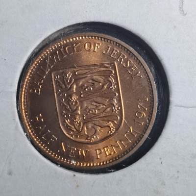 沼泽如烟--第893场 - 泽西1971年半便士