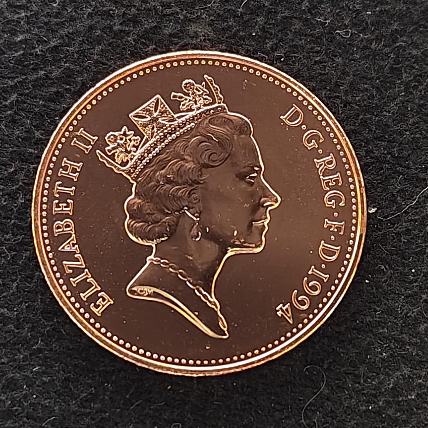 【全场包邮】纯粹捡漏拍474场（免费代拍第11场） 英国1994年2便士