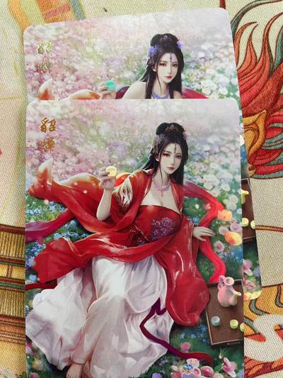 寸草不生拍卖会 第十三期 （ 持续收拍中） - 燎原卡牌 乱世红颜 貂蝉 彩闪 2张