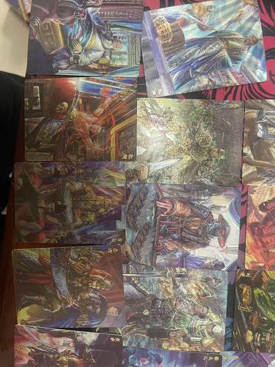 寸草不生拍卖会 第十三期 （ 持续收拍中） 卡万帕克 雄图三国  32张