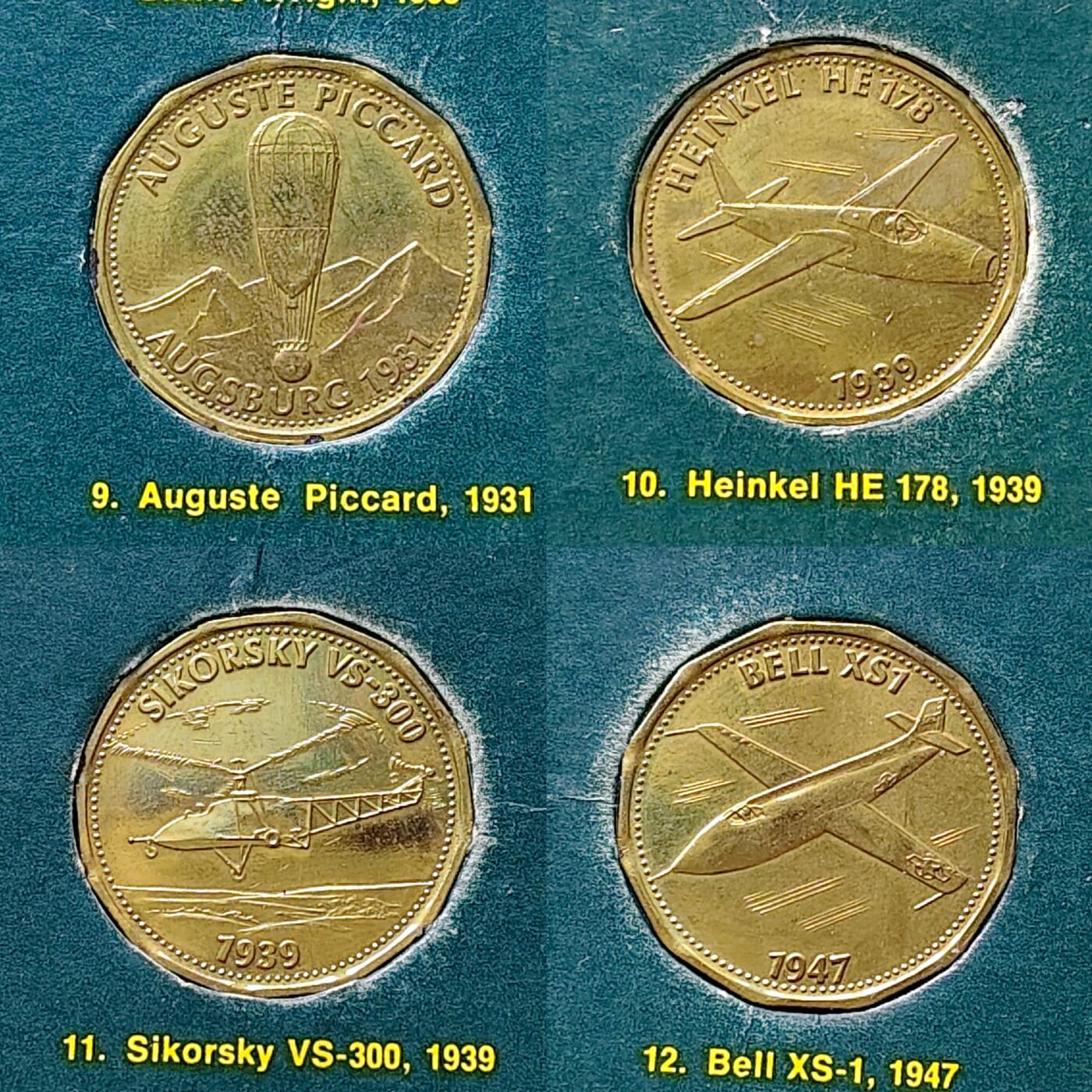 【全场包邮】纯粹捡漏拍475场（免费代拍第12场） 【纪念章】荷兰壳牌太空征服-从希腊神话到月球探秘-航空航天纪念套章-共计20枚