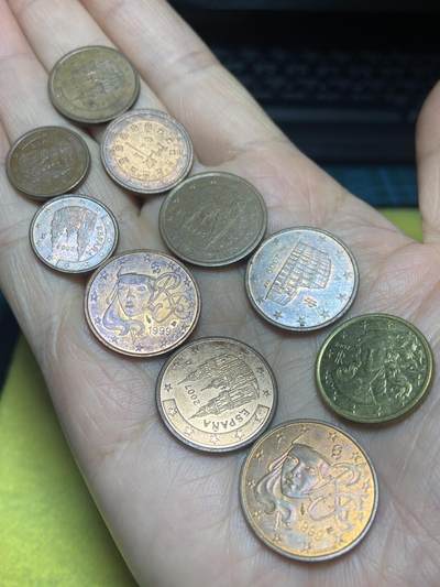 2025年第一百二十四场(总第一百五十场）外国好品散币(免佣金) - 欧洲各国各面值欧分10枚