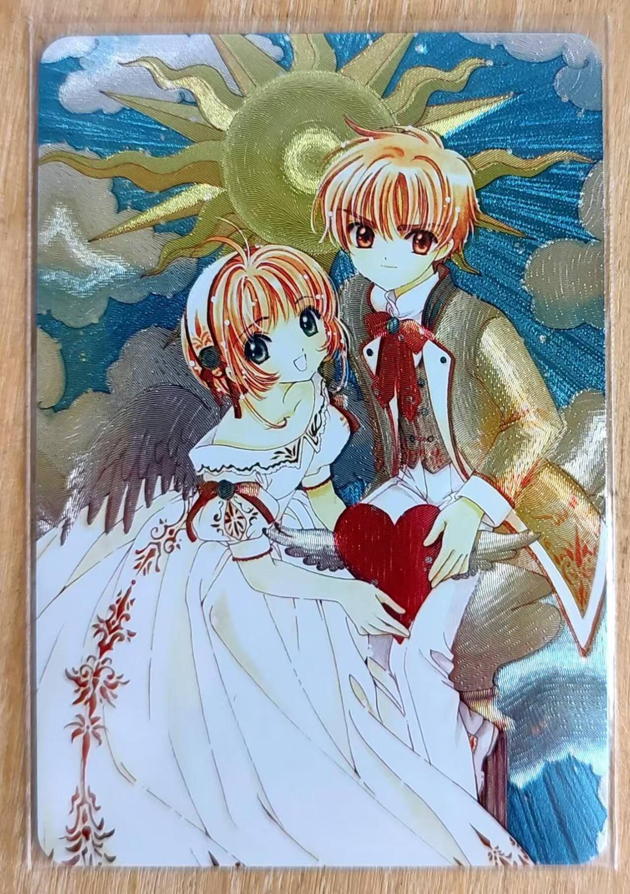 龙虎卡牌第六二场 百里霸场 （无佣金，周六结拍，欢迎送拍） 粗闪 百变小樱卡牌 天使之翼