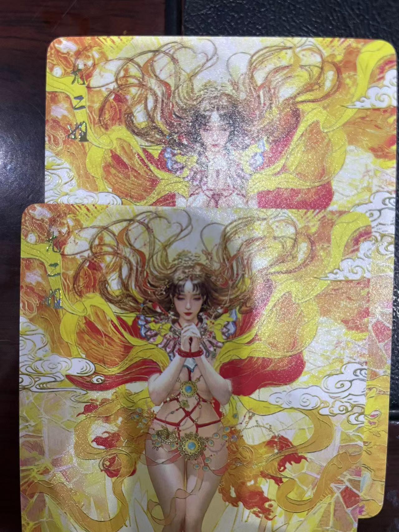 寸草不生拍卖会 第十三期 （ 持续收拍中） 燎原卡牌 ST-Brush 老师 刷子老师作品 普卡双服饰-尤二姐