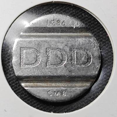 KK钱币收藏小铺  第365场  2月预留时间 周末发货 -  1986电话代币