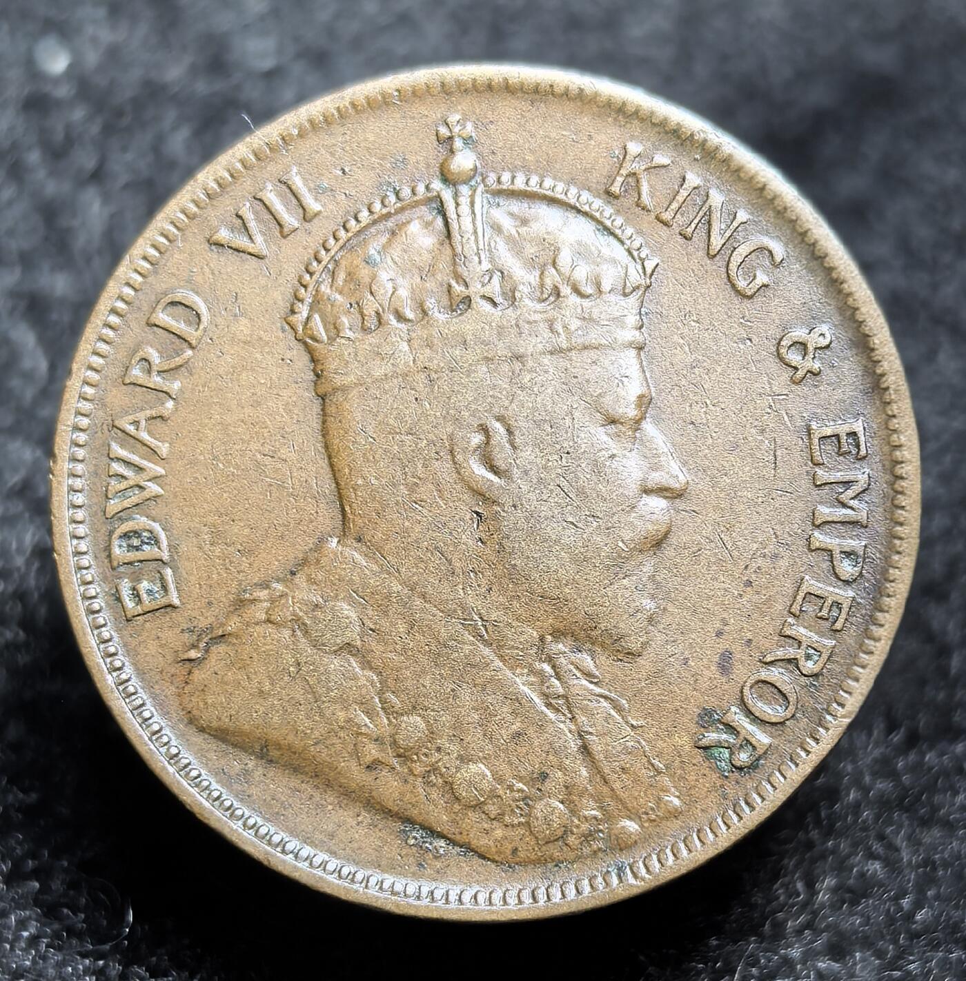 西班牙、丹属西印度、法属殖民地、乌拉圭银币古铜币，周五晚上九点倒数截拍，满百包邮，可寄存半年，喜欢朋友微信扫描二维码可直接参拍 好品相英属洪都拉斯1906年1分，km11