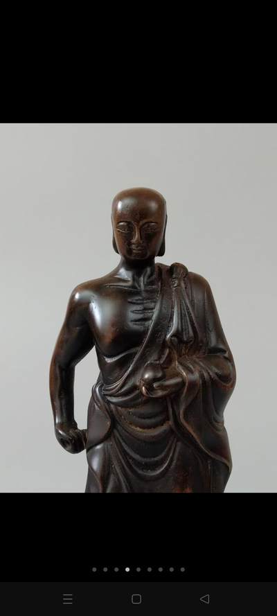 旧藏【地藏王菩萨】铜像，全品完整、尺寸如图！ - 旧藏【地藏王菩萨】铜像，全品完整、尺寸如图！