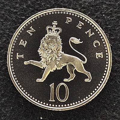 【全场包邮】纯粹捡漏拍474场（免费代拍第11场） - 英国1995年10便士精制币