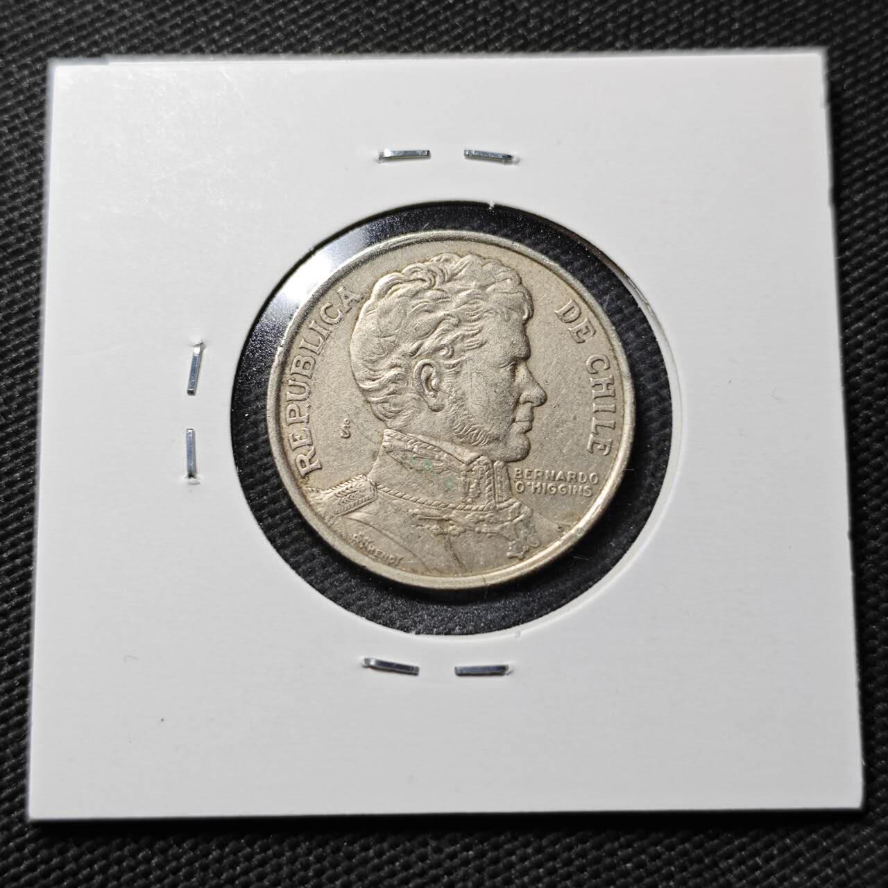 KK钱币收藏小铺  第365场  2月预留时间 周末发货  智利1比索