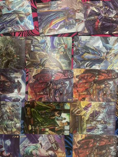 寸草不生拍卖会 第十三期 （ 持续收拍中） 卡万帕克 雄图三国  32张